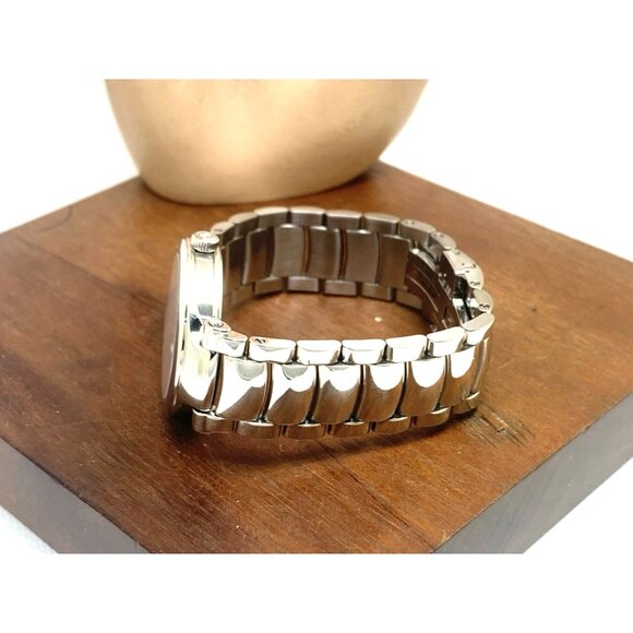 Davidoff Women's Watch 21160 Swiss Quartz Diamond Black Dial Silver Steel 30mm - Picture 8 of 13